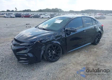 2021 Toyota Corolla Se Nightshade Edition from USA, damaged, VIN 5YFS4MCE1MP075958
